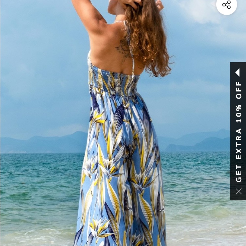 Halter Romper - Never Worn